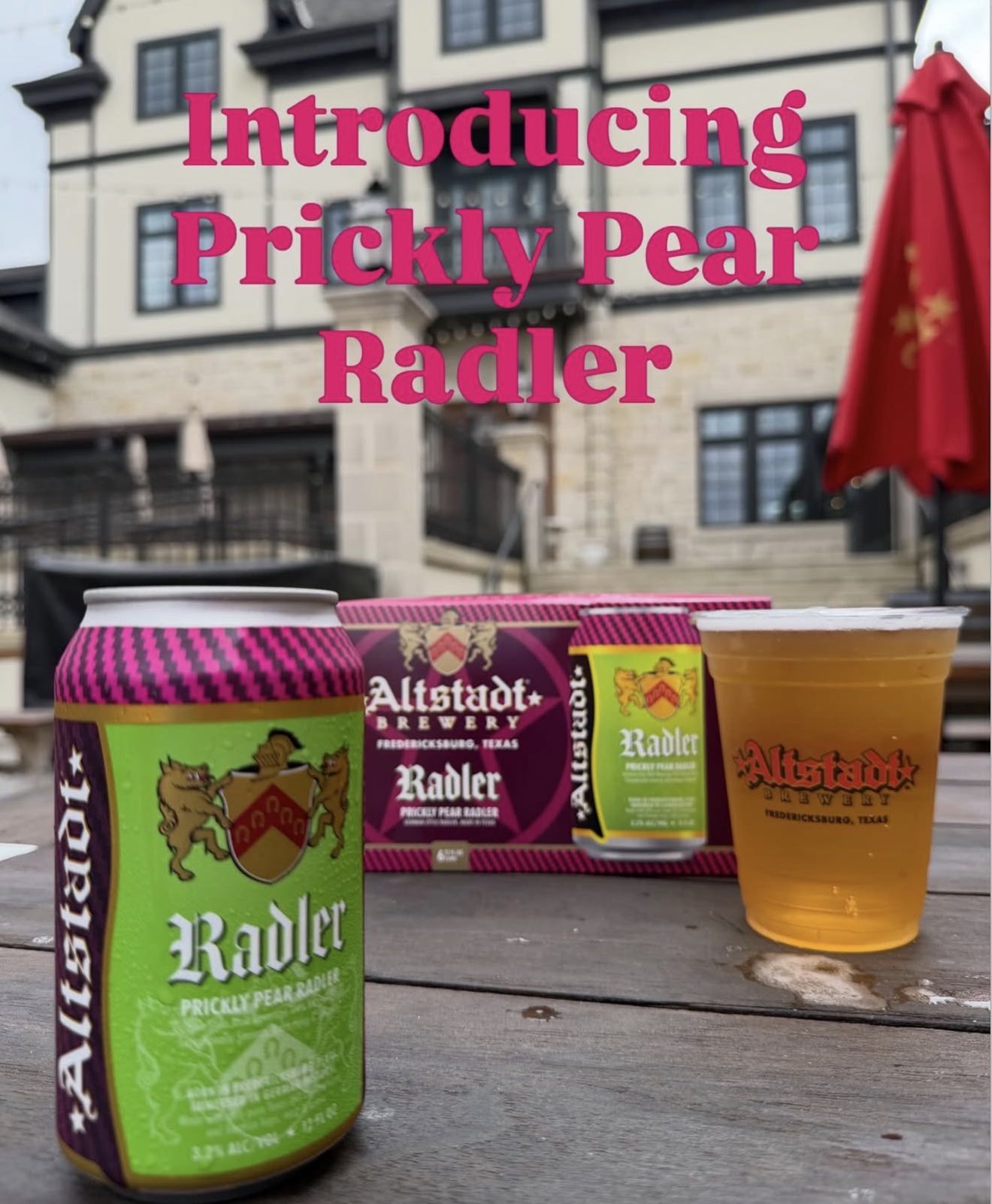 Altstadt Brewery releases BRAND NEW Prickly Pear Radler